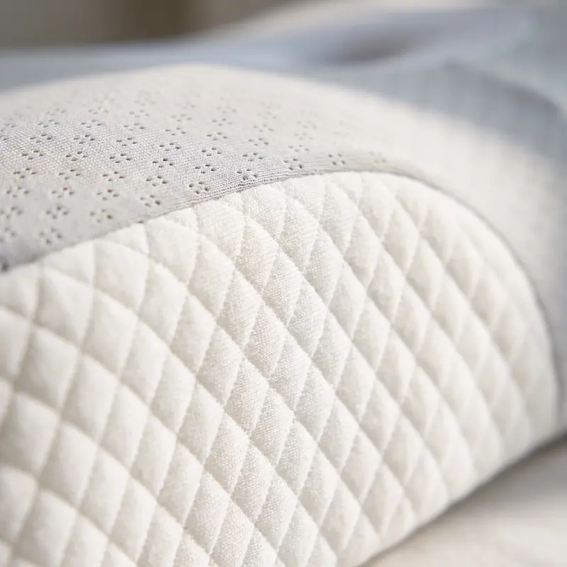 Quilted knit sides