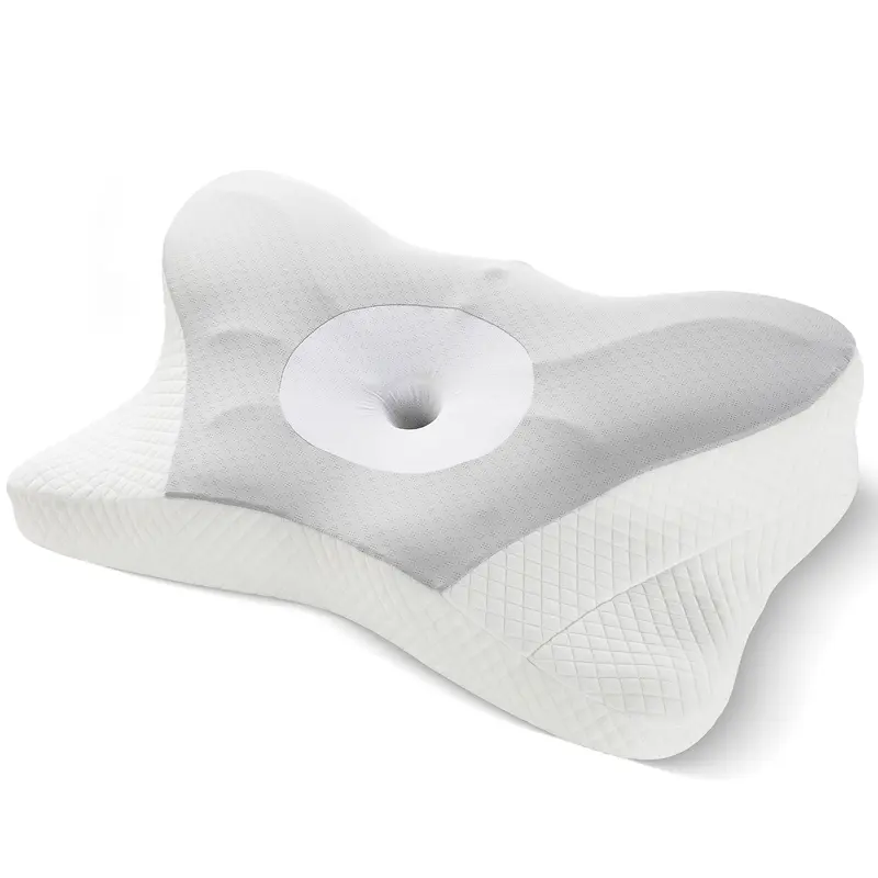 The Cerivelle pillow in Mist Grey